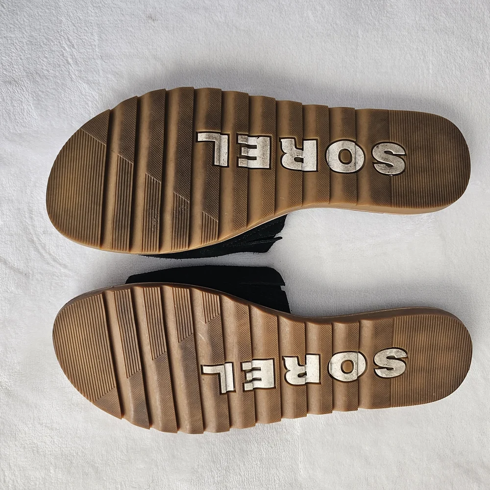 Sorel Black Leather Footwear - Picture 5 of 6